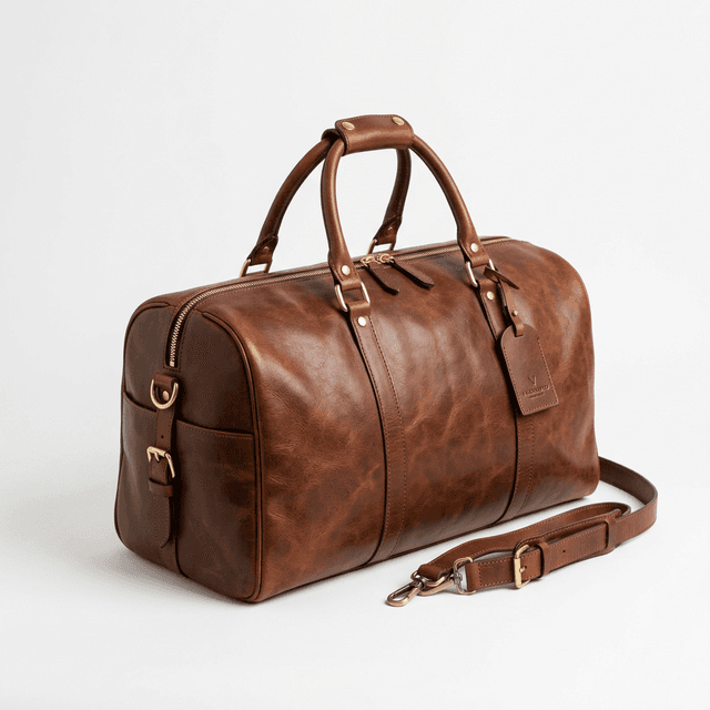 Handwoven Artisan Duffle