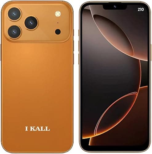 IKALL Z10 Smartphone (Orange, 4GB/64GB)