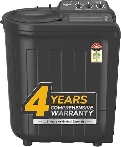Whirlpool 7 Kg 5 Star MAGIC CLEAN Semi-Automatic Top Load Washing Machine (Grey Dazzle)