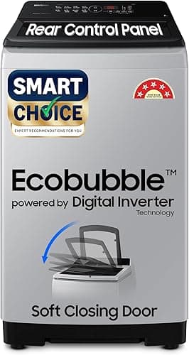 Samsung 8 Kg 5 Star Eco Bubble Digital Inverter Fully Automatic Top Load Washing Machine (WA80BG4441BGTL)