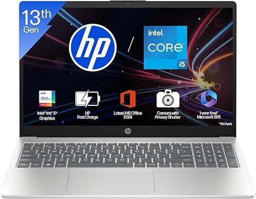 HP 15 13th Gen Intel Core i5-1335U (16GB/512GB)