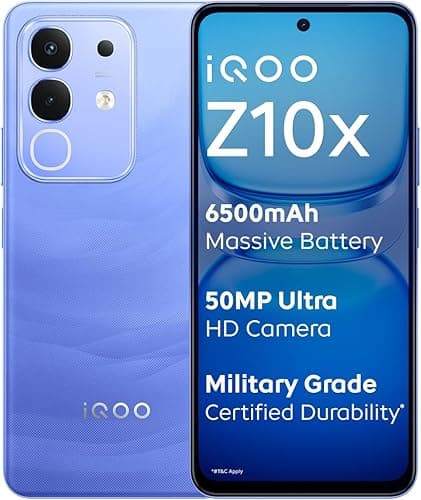 iQOO Z10x 5G (Ultramarine, 8GB/128GB)