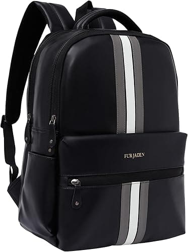 FUR JADEN 15.6" Premium Vegan Leather Backpack
