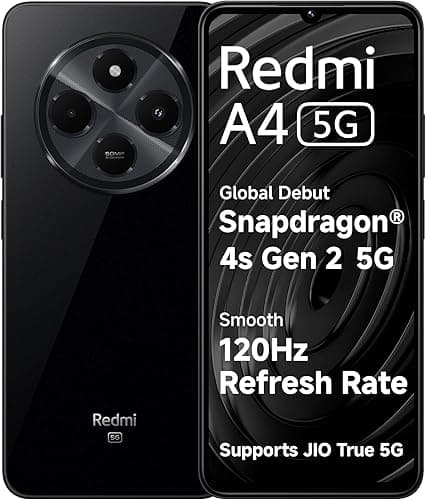 Redmi A4 5G (Starry Black, 4GB/64GB)