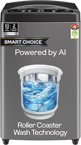Godrej 7 Kg 5 Star AI Tech Fabrisafe Steel Drum Fully Automatic Washing Machine (WTEON FDUN)