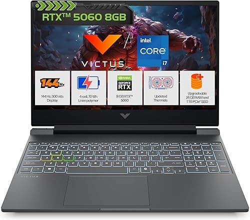 HP Victus 15.6" i7 RTX 5060 Gaming Laptop (24GB/1TB)