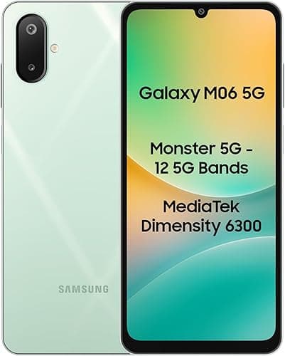 Samsung Galaxy M06 5G (Sage Green, 6GB/128GB)