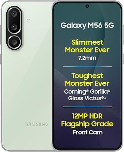 Samsung Galaxy M56 5G (Light Green, 8GB/256GB)