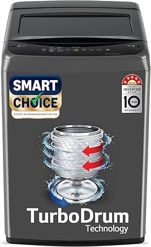 LG 7 Kg 5 Star Smart Inverter Fully Automatic Top Load Washing Machine (T70VBMB1Z)