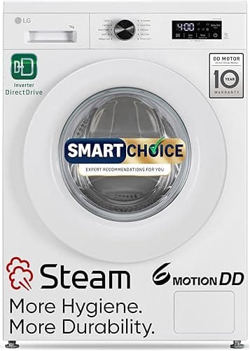LG 7 Kg 5 Star Steam Inverter Direct Drive Fully Automatic Front Load Washing Machine