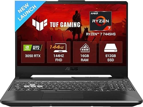 ASUS TUF A15 AMD Ryzen 7 7445HS RTX 3050 (16GB/512GB)