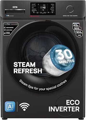 IFB 7 Kg 5 Star DeepClean AI Powered WiFi Fully Automatic Front Load Washing Machine (SERENA OXN 7012)
